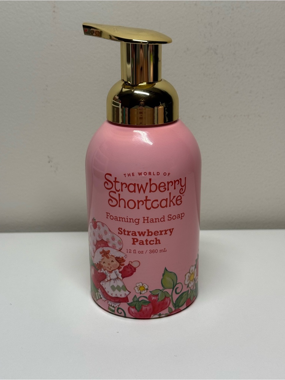 Strawberry Shortcake Foaming Hand Soap Dispenser Pink New